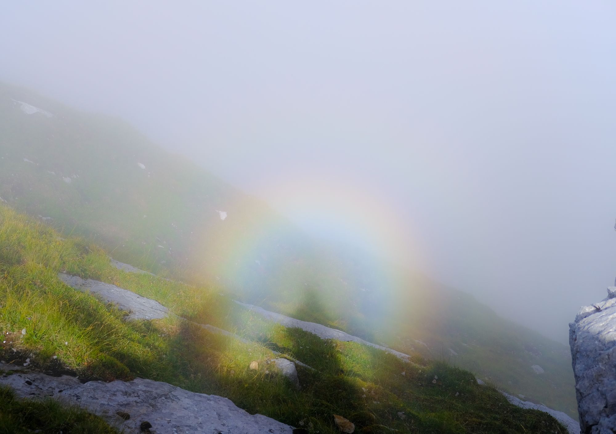 Brocken spectre glory